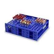 Tube rack, mega rack, blue